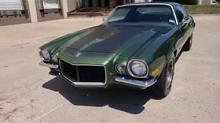 1970 Camaro SS396 for sale test drive