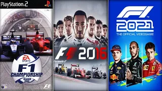 F1 PLAYSTATION EVOLUTION (Ps1 - Ps5)