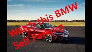 BMW Self Parking   How to use it in a 2022 BMW M440i Gran Coupe