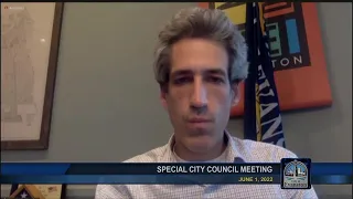 Special City Council Meeting 6-1-2022