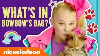 BowBow's Tricks + What's in BowBow's Doggie Bag 🐶 JoJo Siwa | #NickStarsIRL