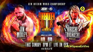 AEW x NJPW Forbidden Door 2022 Official and Full Match Card HD