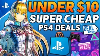 14 SUPER CHEAP UNDER $10 PS4 Deals NOW! PSN Holiday Sale AWESOME Deals to Buy (NEW PSN GAME DEALS)