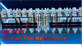 4K POV New Star Wars Rise of The Resistance | Full Ride
