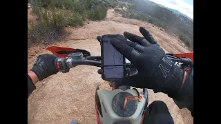 2022 Baja 400 prerun starting at Mikes Sky Ranch (race mile150) and up into the mountains. KTM 500