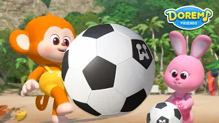 Let's Play Ball⚽│Playground Song│Doremi Friends Song│Kids Song│Doremi Friends