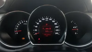 вежливый свет kia ceed