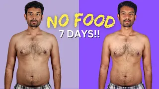 I DIDN'T EAT FOR 7 FULL DAYS... This Is What Happened!!