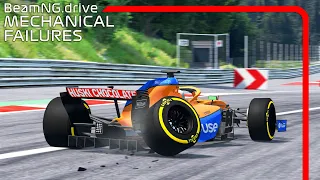 Formula Car Mechanical Failures #7 | With MOTION BLUR | BeamNG.drive | FR17 F1 2021 MOD