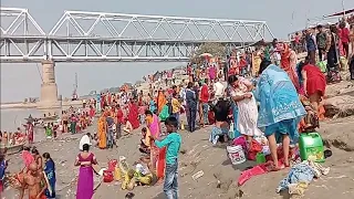 #video Ganga Snan #Simriya_Ghat Begushrai Bihar #viralvideo #trendingvideo #gangasnan #Begushrai