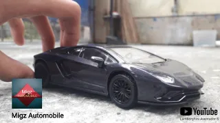 Unboxing of Mini Lamborghini Aventador S Diecast Model Car | Lamborghini Merchandise