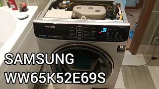 Обзор стиральной машины SAMSUNG WW65K52E69S 6.5kg | Add Wash