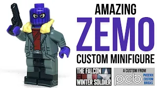 AMAZING ZEMO Custom Minifigure   Phoenix Customs Review