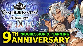 9th Anniversary Farming List! (Progression & Planning) - Granblue Fantasy【グラブル】