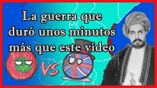 🇬🇧La Guerra ANGLO-ZANZIBARIANA: ¿La guerra más CORTA de la historia? 🇬🇧⚔️🇹🇿 - El Mapa de Sebas