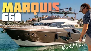 Onboard a $1.5Million 2017 Marquis 660 Sport Yacht