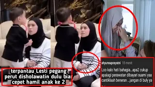 DENGERIN NIH APA KATA LESTI SOAL OP,, TERPANTAU LESTI PEGANG PERUT SHOLAWATIN BIAR CEPET HAMIL