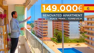 Holiday apartment 🌞 Penthouse in Torrevieja in Punta Prima with sea views and 2 bedrooms