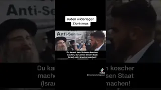 Juden widerlegen Zionismus