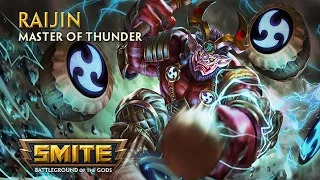 SMITE - God Reveal - Raijin, Master of Thunder