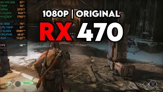 God Of War : RX 470 + I5 2500 - 1080p Original Settings