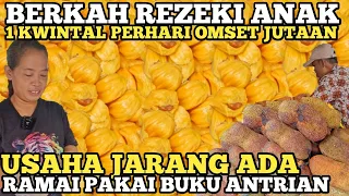 ANAK MEMBAWA REZEKI ! IBU HEBAT JUALAN MURAH JARANG ADA PERHARI 1 KWINTAL OMSET JUTAAN ! IDE USAHA