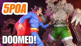 SUPERMAN VS DOOMSDAY! McFarlane Toys Target Exclusive DC Multiverse Two Pack Action Figure Review