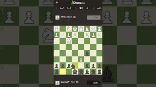 Рабочая ловушка до 1000 рейтинга #рекомендации #шахматы #chess #chesscom #recommended