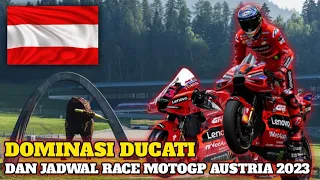 Dominasi Ducati Dan Jadwal Race MotoGP Austria 2023