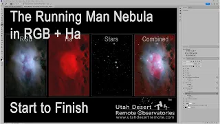 Running Man Nebula Start to Finish