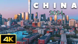 Chinese cities 🇨🇳 in 2024 [4K] 60FPS, @contentFly61