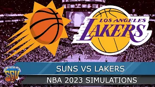 Los Angeles Lakers vs Phoenix Suns | NBA Today 2/25/24 Full Game Highlights - NBA 2K24 Sim