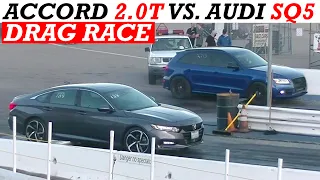 2020 Honda Accord Sport 2.0T vs. 2016 Audi SQ5