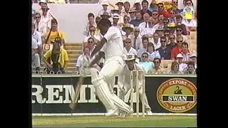 Richie Richardson glorious back foot drive vs Australia 2nd Test WACA 1988/89