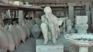 Pompeii Italy was mostly destroyed and buried under 6 m of ash in the eruption of Mount Vesuvius