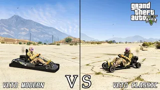 GTA 5 Veto Modern VS Classic #shorts #gta5