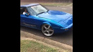 Mazda RX7 Turbo Burnout