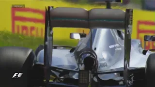 F1 2016 Austria FP3 Rosberg Crashes