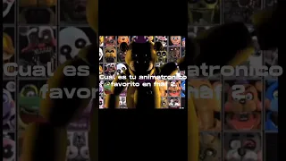 ¿Cuál es tu animatronico favorito de fnaf 2?