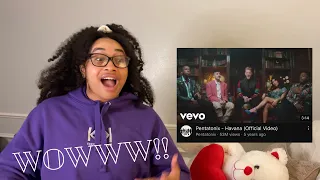 Pentatonix - Havana (Official Video) - Singers FIRST TIME REACTION - Part 4