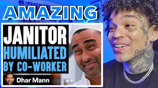 Dhar Mann - Janitor HUMILIATED By Co-Worker, Lives To Regret It [reaction]