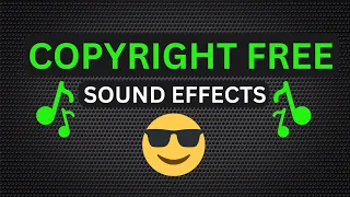 FREE Sound Effects youtubers use | No Copyright Music