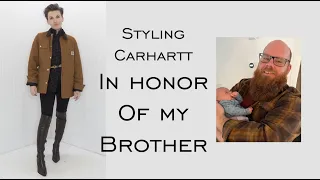 Styling Carhartt Jacket in HONOR OF MY BROTHER Patrick Roers - Wear vs. Style