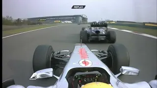 Lewis Hamilton onboard overtake on Sebastian Vettel Chinese GP 2011