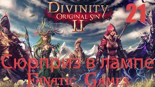 🔥Divinity: Original Sin 2. Прохождение #21.Лампа  с сюрпризом и адская пещера.🔥