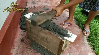 How to Make Cement Blocks at Home / Our Art House #construction #blocks