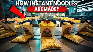 How Your Favorite Instant Noodles Are Made! Important To Watch!