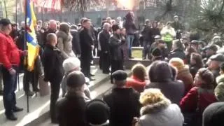 ВИДЕО ПН: Отец Иван выступает на николаевском Майдане