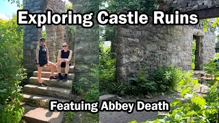 Exploring Van Slyke Castle Ruins featuring Abbey Death - New Jersey