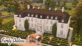 Family Chateau | The Sims 4 Speed Build | CC | Download Link